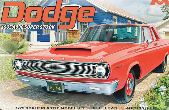 Moebius 1/25 1965 Dodge A990 Super Stock