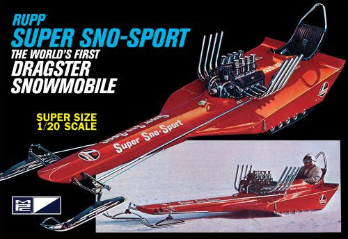 MPC 1:20 Rupp Super Sno-Sport Snow Dragster