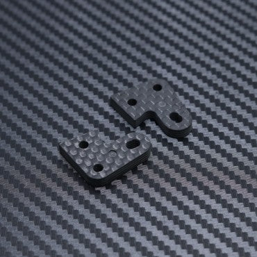 Carbon Fibre Steering Knuckle Plate 1 (Long) for Mayako MX8 (-22-25)