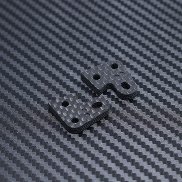 Carbon Fiber Steering Knuckle Plate 2 (Short) for Mayako MX8 (-22-25)