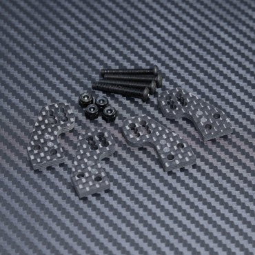 CNC Rear Hub 3mm Carbon Fibre Link Plate #2 – Short Link