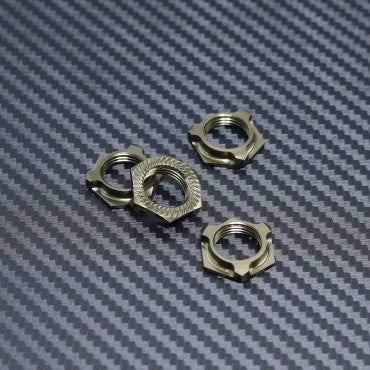 Lightweight Knurled Wheel Nut 4pcs for Mayako MX8 (-22-25)