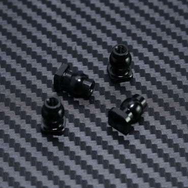 Aluminium Upper Link Threaded Ball With Nut 4pcs for Mayako MX8 (-22-25)