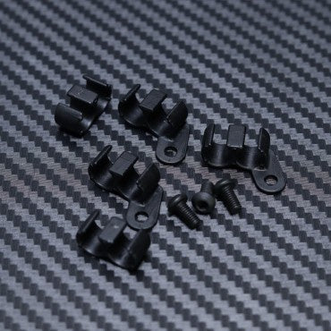 Fuel Line Clips 3pcs with screw hole, 2pcs simple for Mayako MX8 (-22-25)