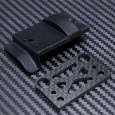 Centre Diff Mount Plastic Cover and Carbon Fibre Plate for Mayako MX8 (-22-25)