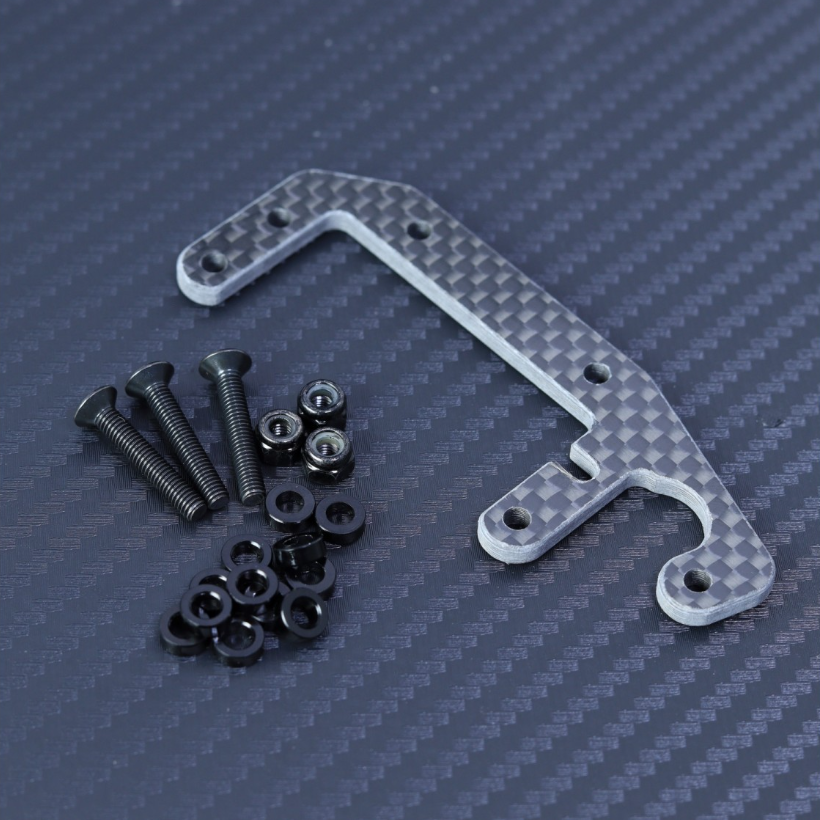 Mayako Carbon Fibre Floating Steering Servo Bracket