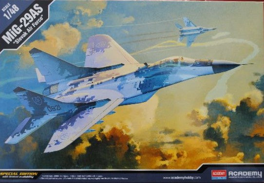 *Extras* Academy 1:48 MiG-29AS Slovak Air Force (LW)