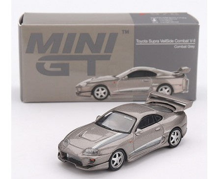 MiniGT 1:64 Toyota Supra Veilside Combat Grey V-II
