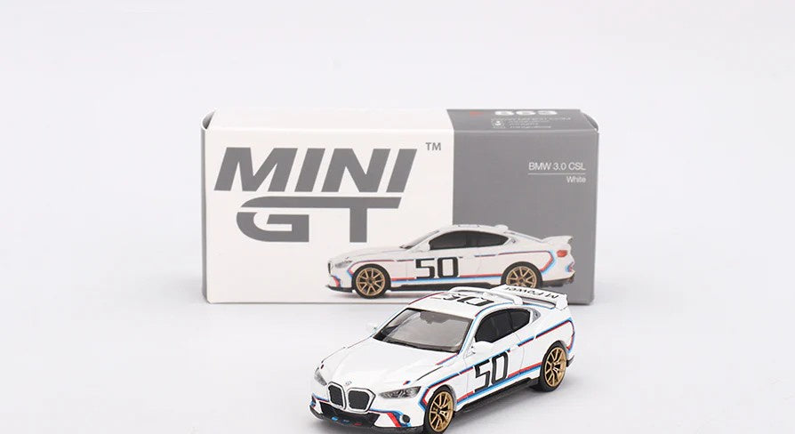 MiniGT 1:64 BMW 3.0 CSL White