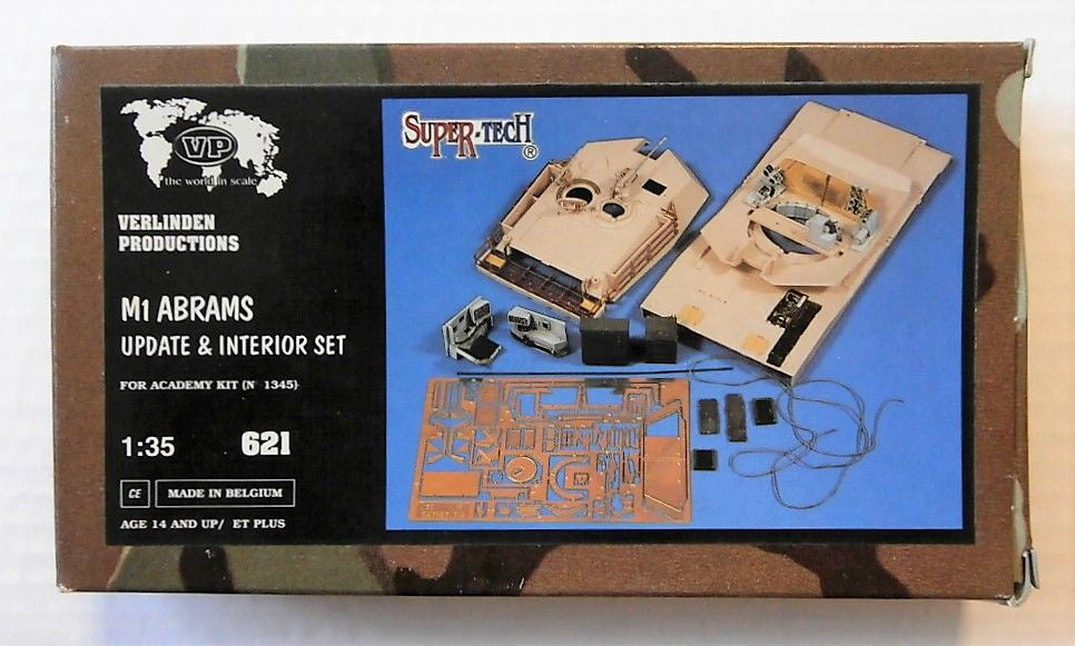 VP 1:35 M1 Abrams Update & Interior Conv. Resin Set (LW)