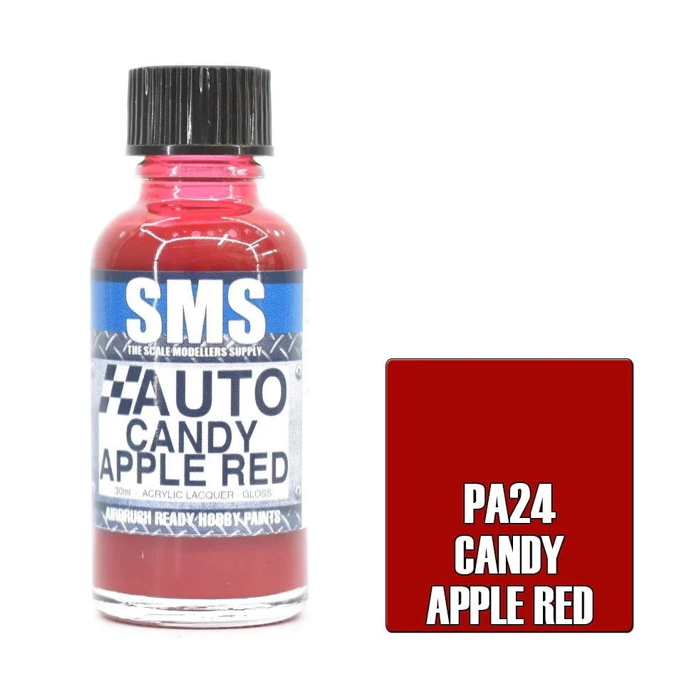 SMS # PA24 Auto Colour Candy Apple Red 30ml