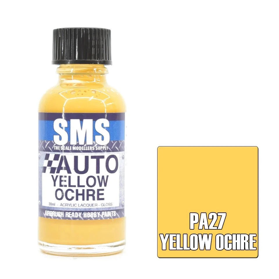 SMS # PA27 Auto Colour Yellow Ochre 30ml