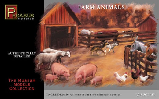 Pegasus Hobbies 1/48 Farm Animals