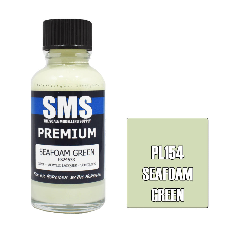 SMS #PL154 Premium Seafoam Green Acrylic Lacquer 30mL