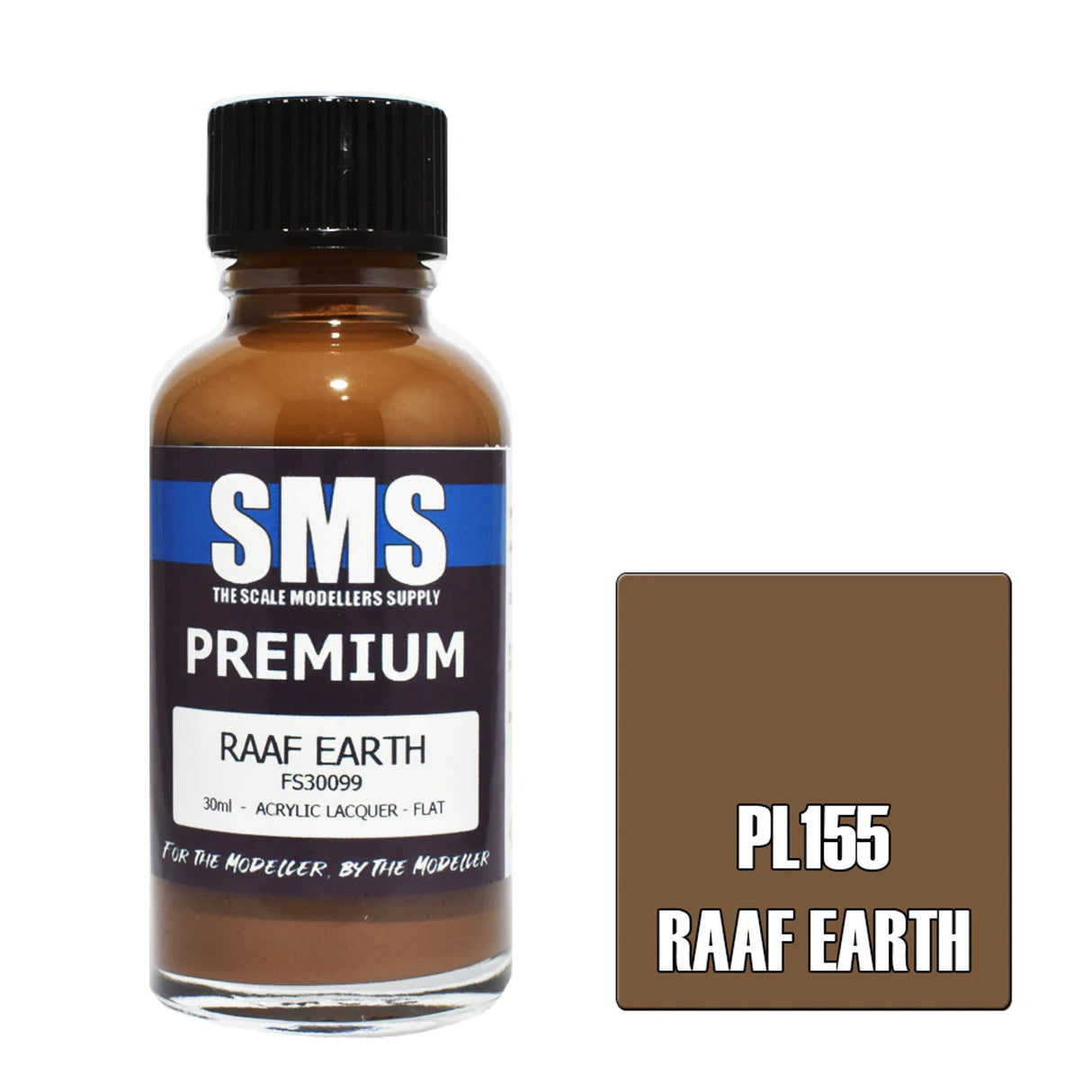SMS #PL155 Premium RAAF Earth Acrylic Lacquer 30mL