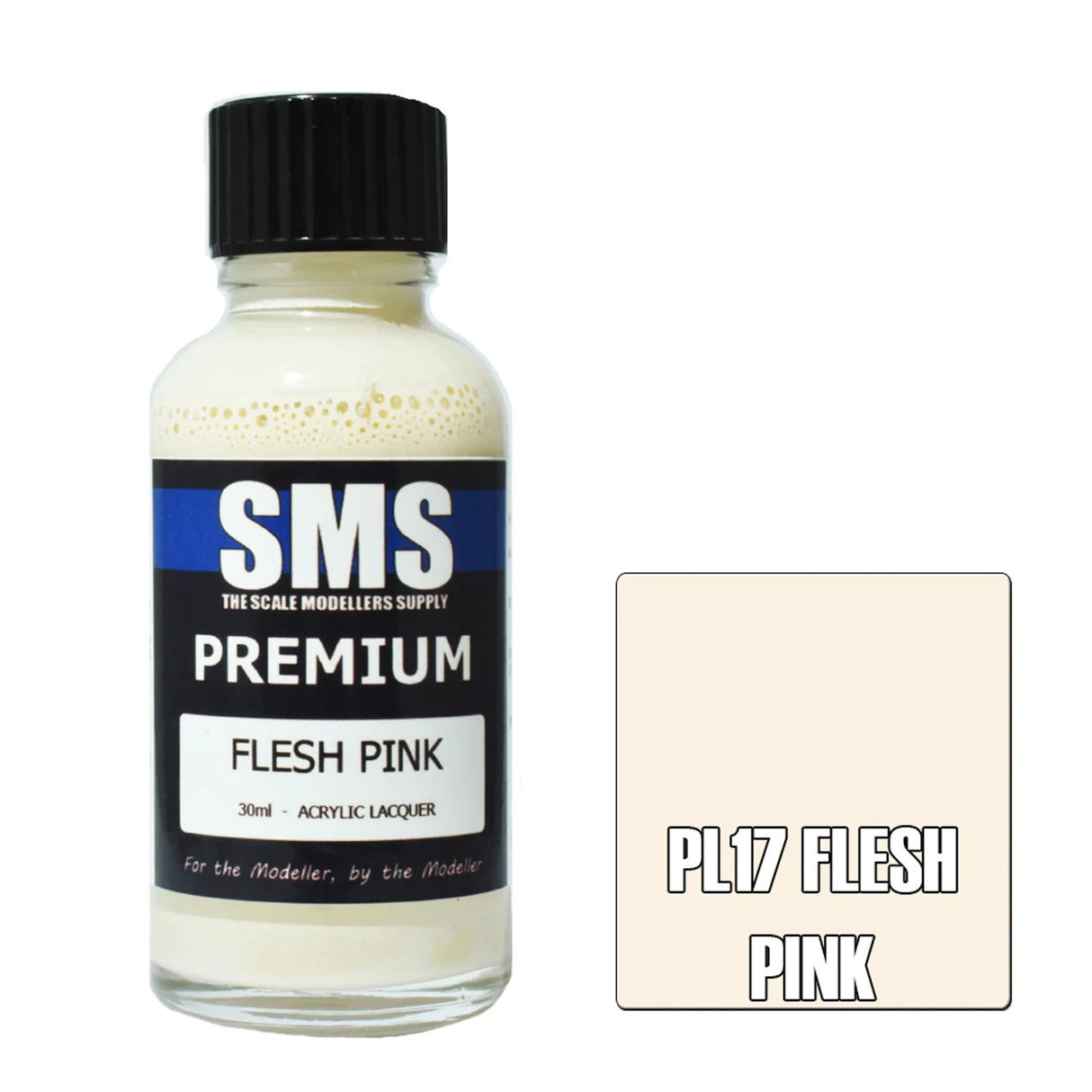 SMS #PL17 Premium Flesh Pink Acrylic Lacquer 30mL