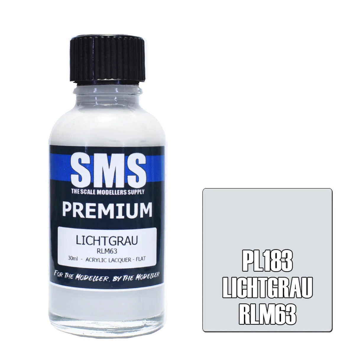 SMS #PL183 Premium LICHTGRAU RLM63 30ml