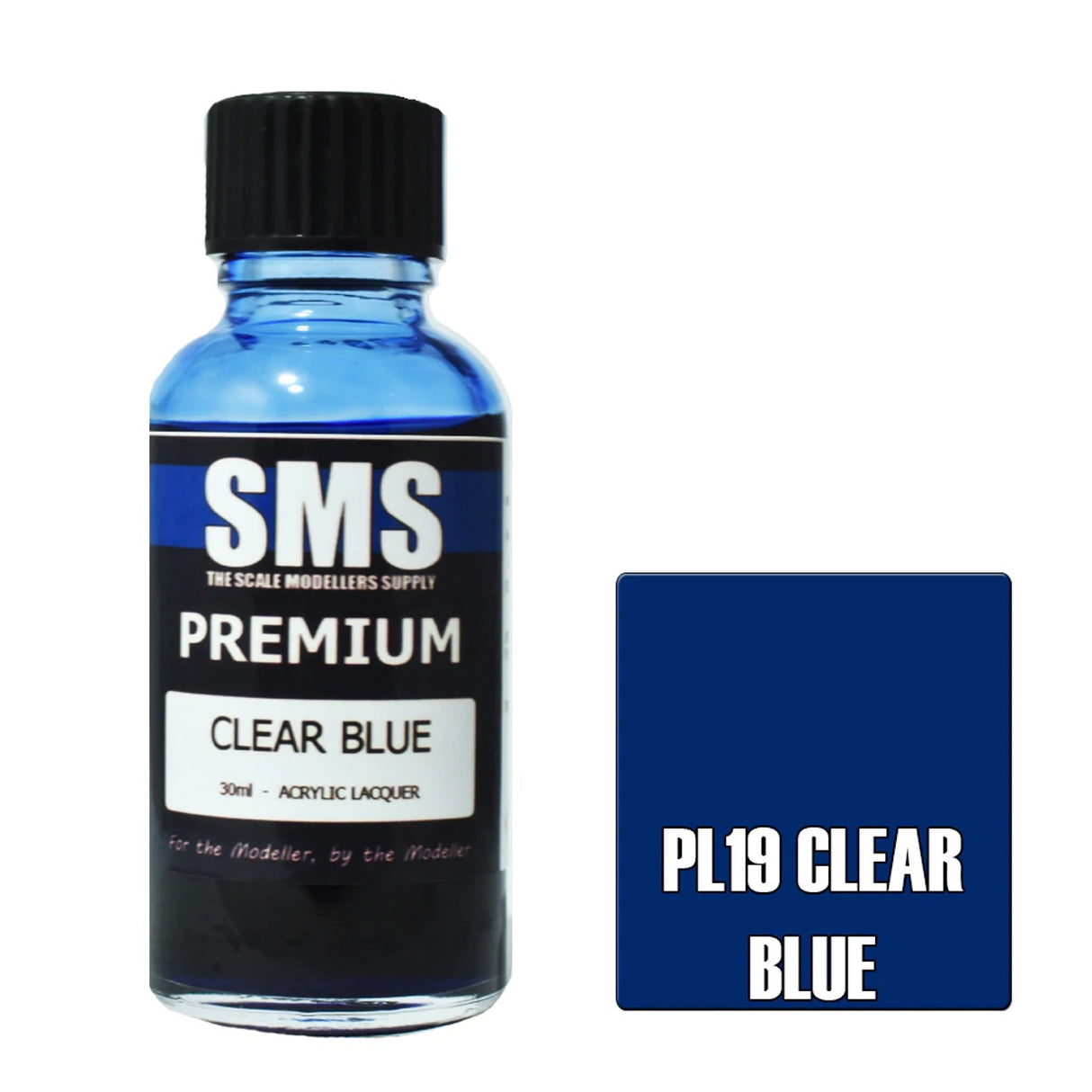 SMS #PL19 Premium Clear Blue 30ml