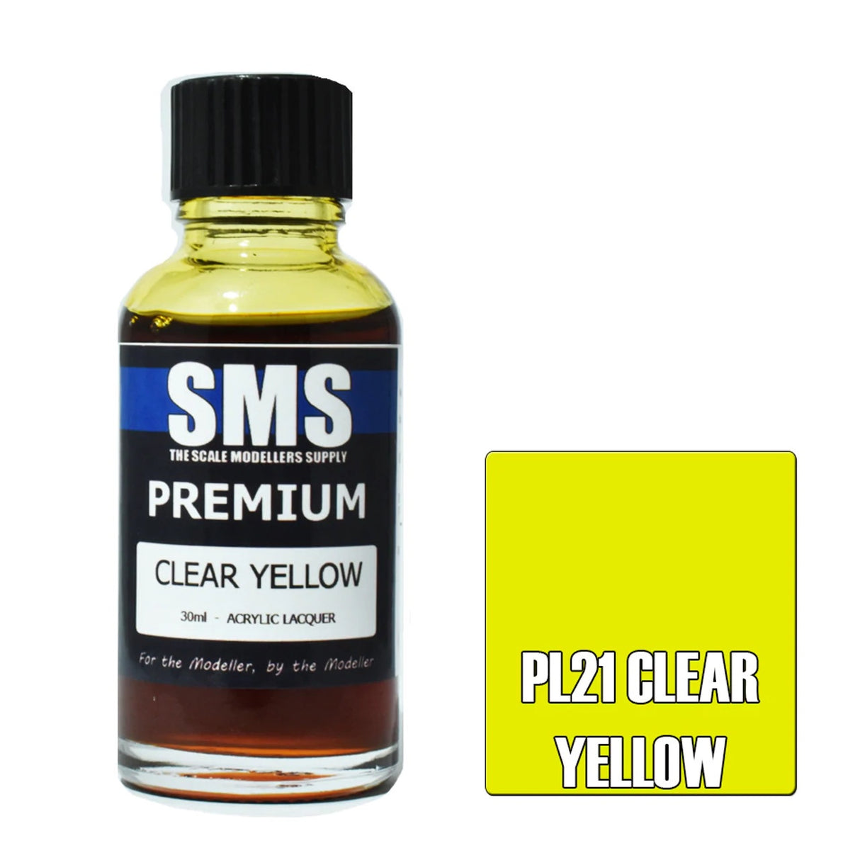 SMS #PL21 Premium Clear Yellow 30ml