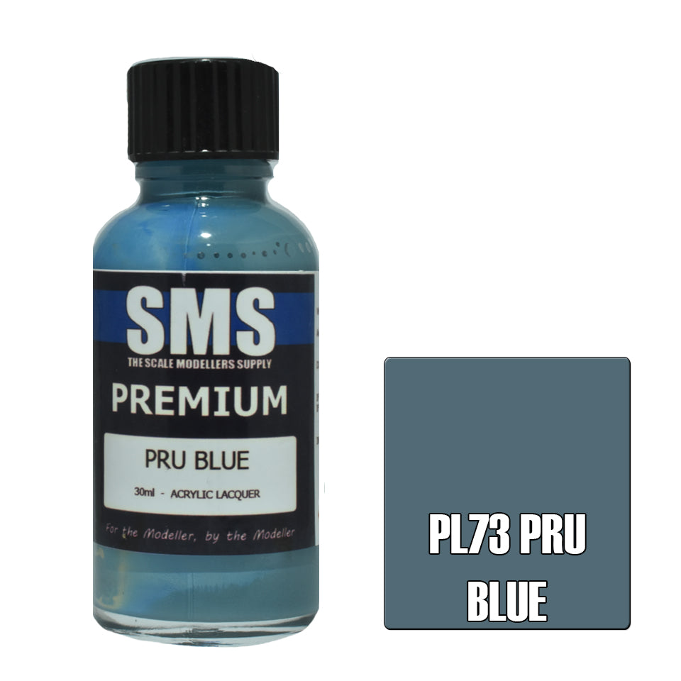 SMS #PL73 Premium Pru Blue Acrylic Lacquer 30ml