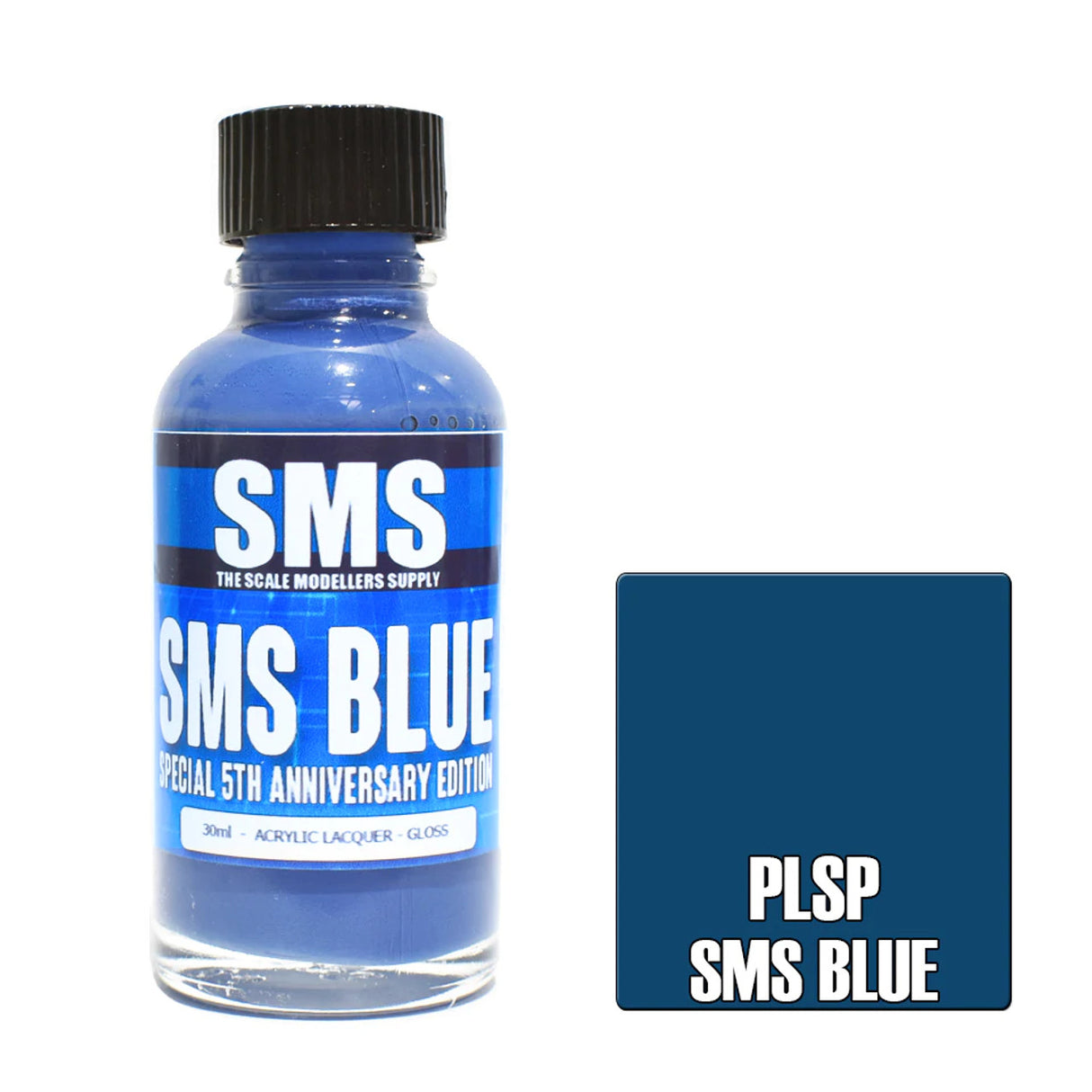 SMS #PLSP Premium SMS Blue Acrylic Lacquer 30ml