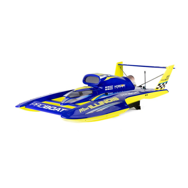 34 Inch Pro Boat Miss Illinois U-34 Unlimited Hydro 8S, 113kph