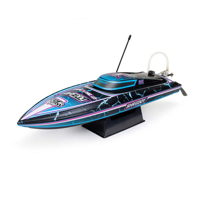 Proboat Recoil 2 18 inch Self-Righting Brushless Deep-V RTR, Shreddy