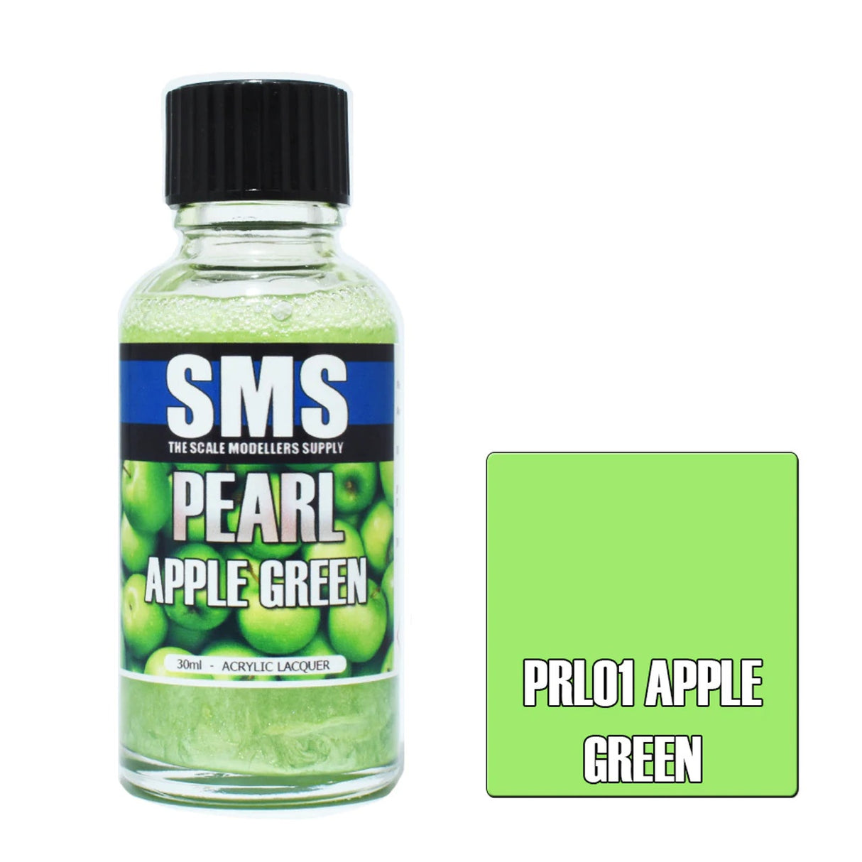 SMS #PRL01 Pearl APPLE GREEN 30ml