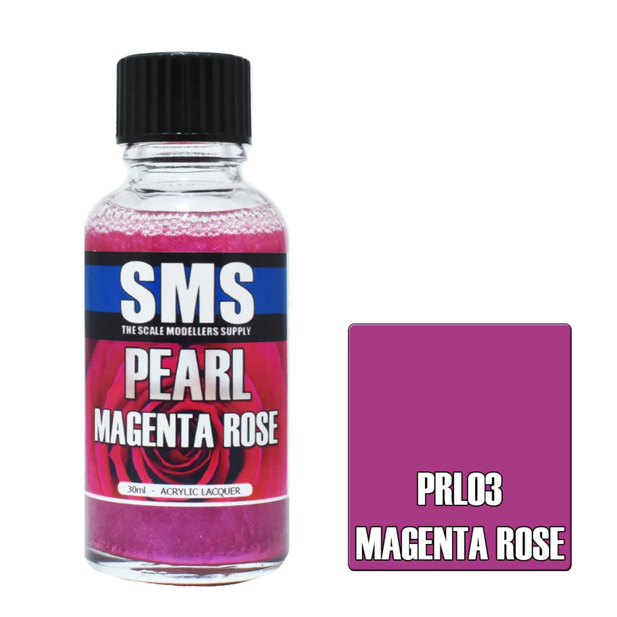 SMS #PRL03 Pearl MAGENTA ROSE 30ml