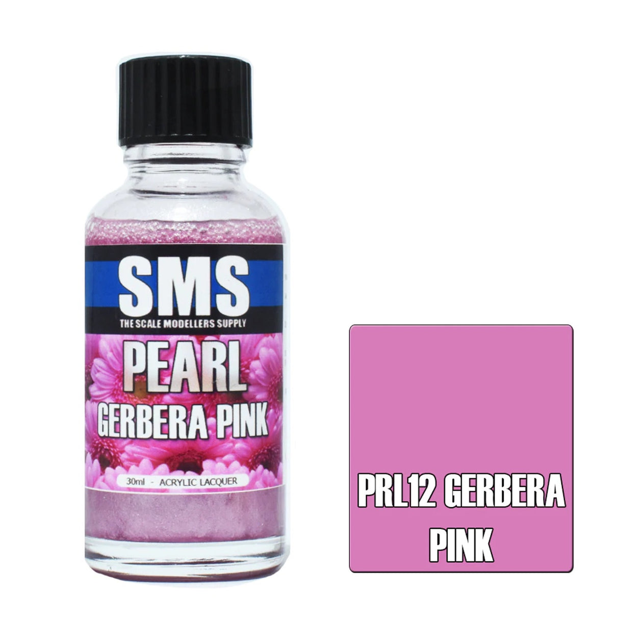 SMS #PRL12 Pearl GERBERA PINK 30ml