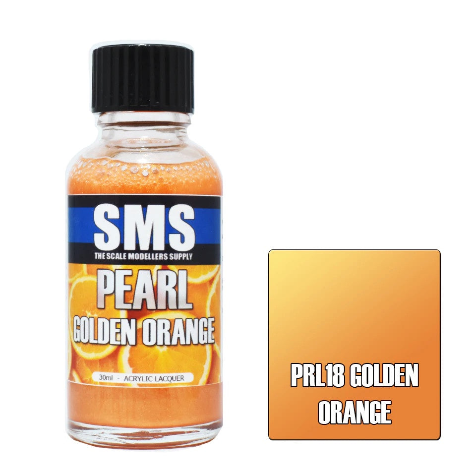 SMS #PRL18 Pearl GOLDEN ORANGE 30ml