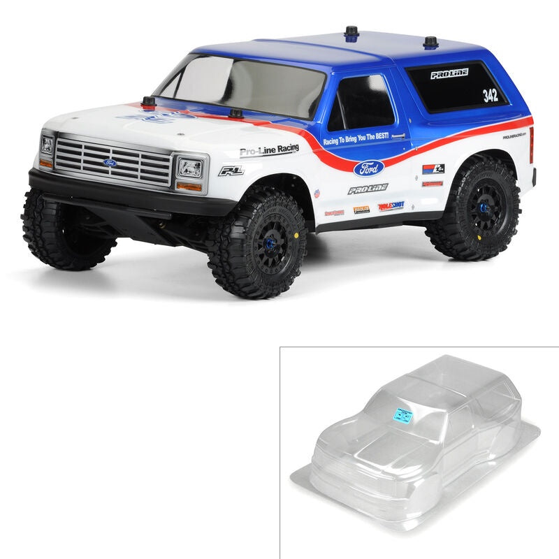 Proline 1/10 1981 Ford Bronco Clear Body : PRO-2 SC, SLH