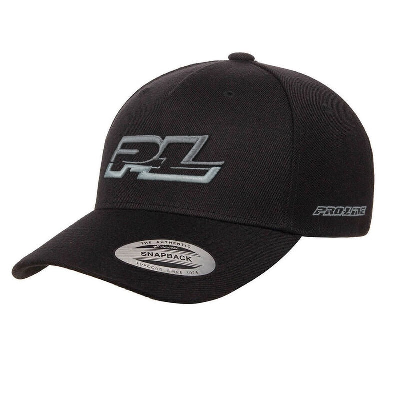 Proline Division Black Snapback Hat