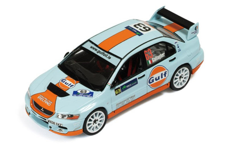 IXO 1:43 Mitsubishi Lancer EVO IX #63 13th Rally Ireland 2009