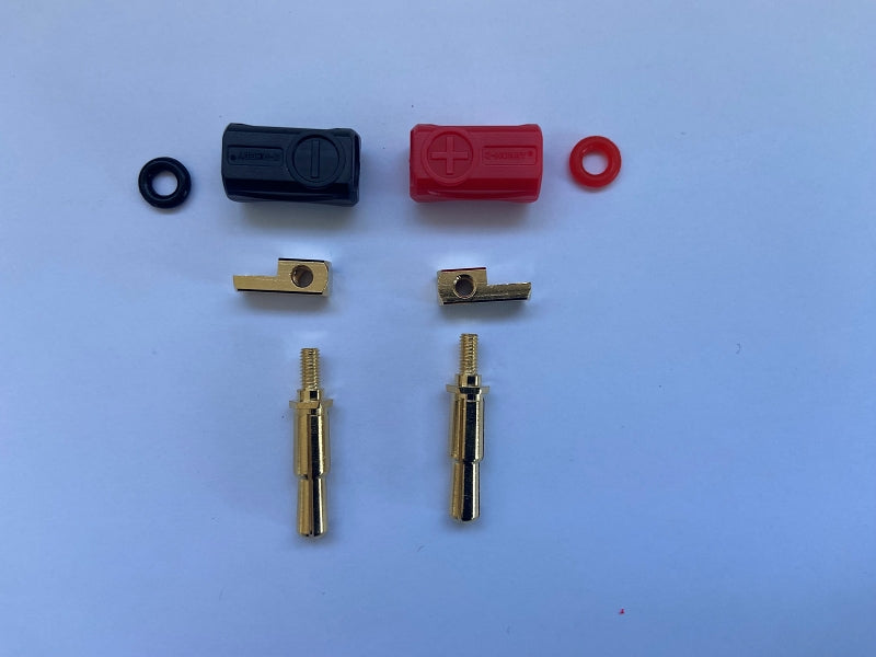 RC Pro 90° 4-5mm Stepped Charge Plug/Bullet with Cover