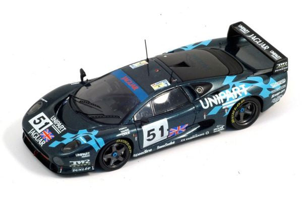 "Pre owned" Spark 1:43 Jaguar XJ220 #51 Lemans 1993