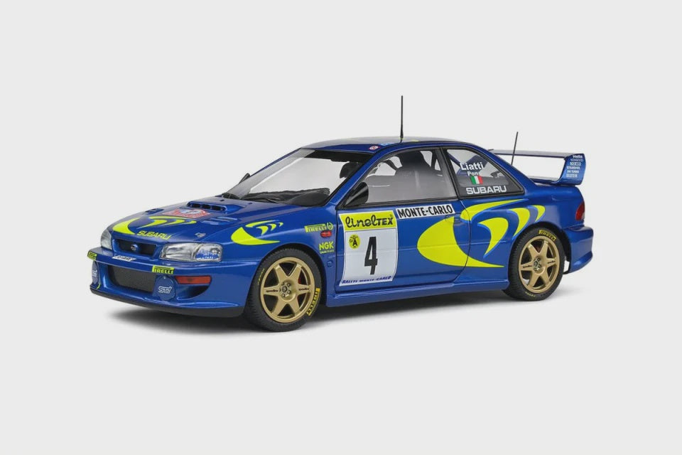 Subaru Imprezza 22B #4 Rally Monte Carlo 1997 "P Liatti/F Pons