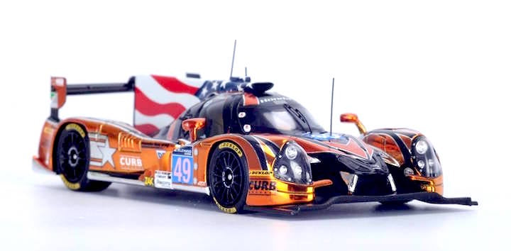 "Pre owned" Spark 1:43 Ligier JS P2 Honda M Shank Racing Le Mans 2016
