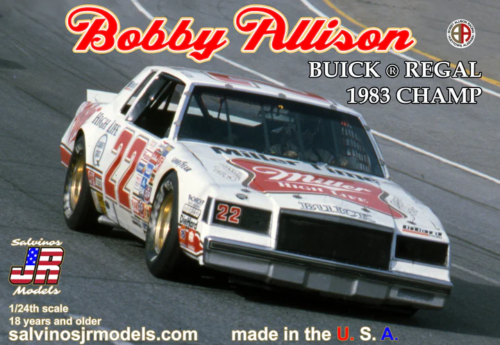 Salvinos JR 1:25 Bobby Allison '83 Buick Regal Champ