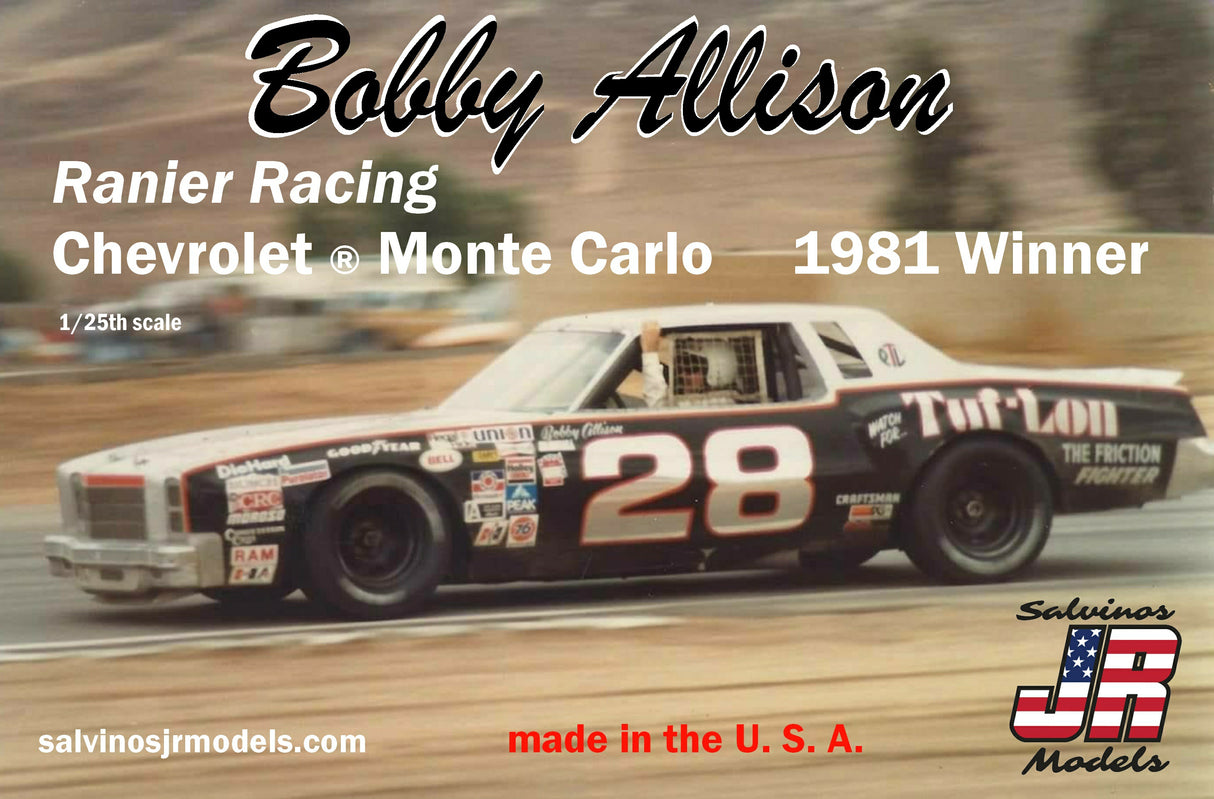 Salvino's JR 1:25 Bobby Allison’s Chevrolet Monte Carlo '81 Winner