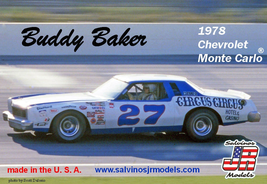 Salvino's JR 1:25 Chevrolet Monte Carlo #27 Buddy Baker '78