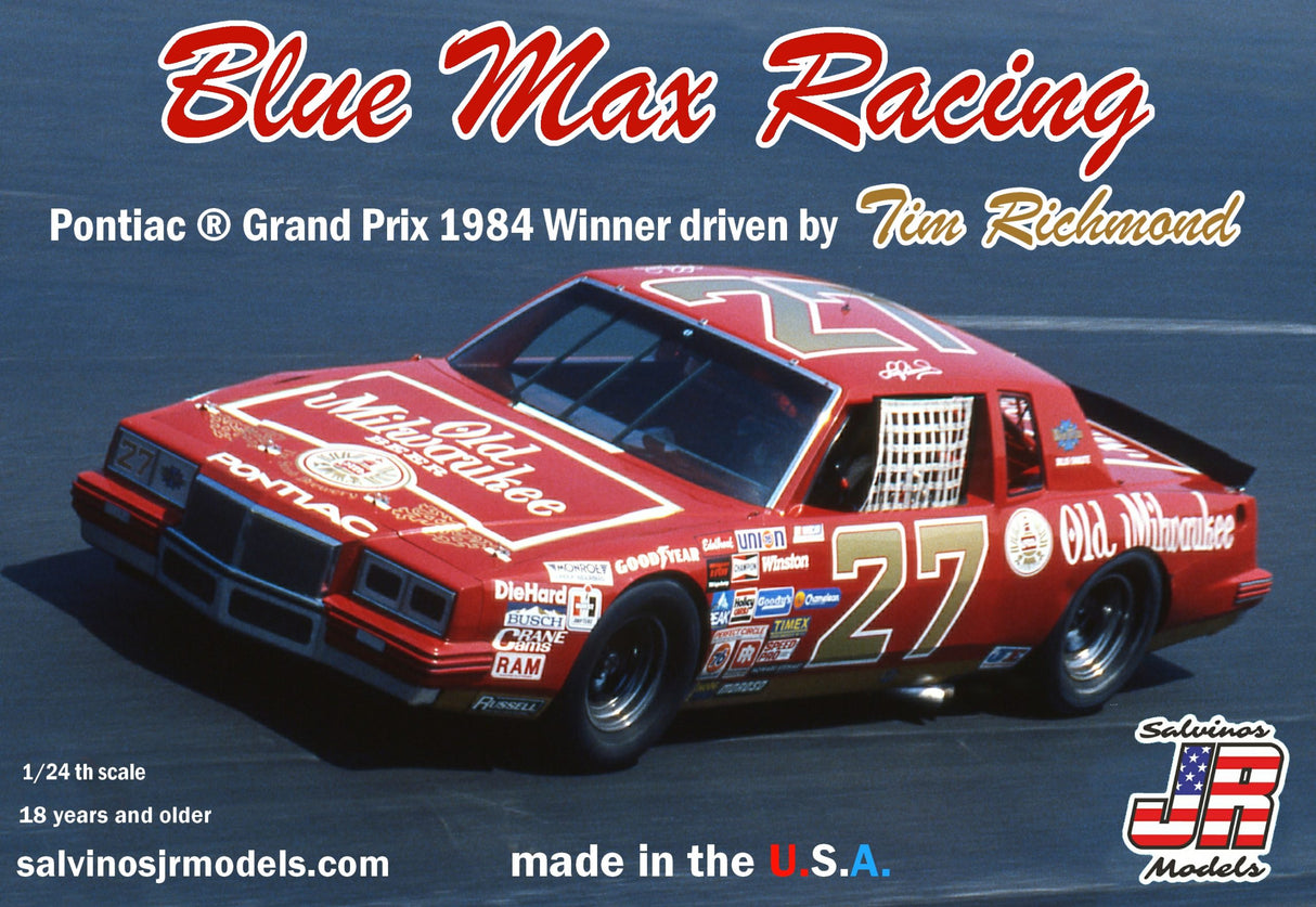 Salvino's JR 1:24 Blue Max Racing '84 Pontiac Grand Prix Winner