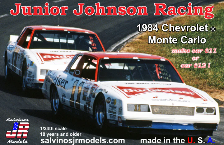 Salvino's JR 1:24 '84 Junior Johnson Racing #11/#12 Chevrolet Monte Carlo