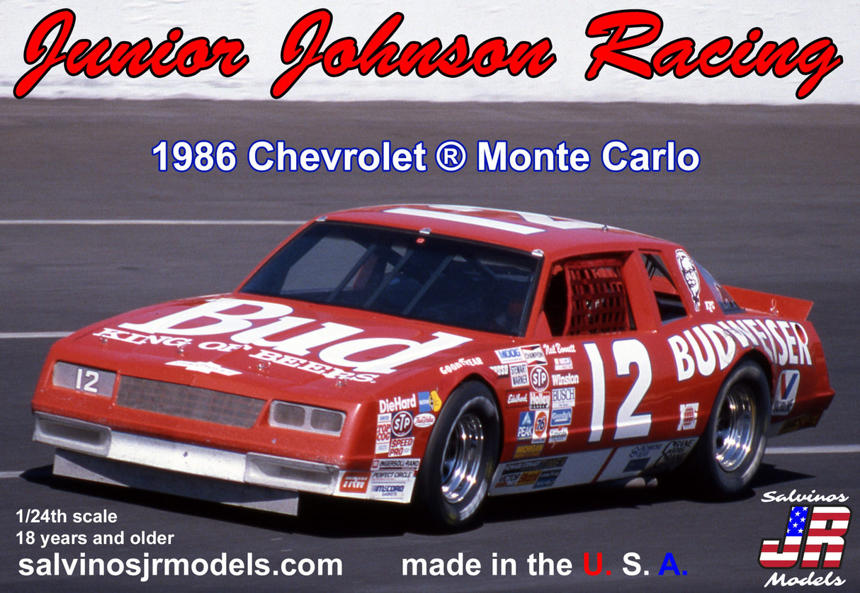 Salvino's JR 1:25 Junior Johnson Racing '86 Chevrolet Monte Carlo #12