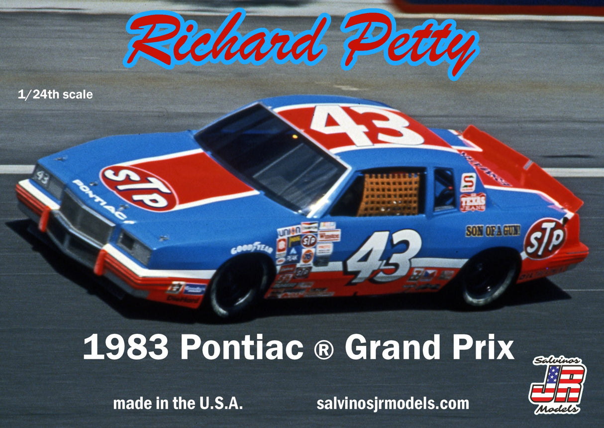 Salvino's JR 1:24 Richard Petty '83 Pontiac Grand Prix Winner