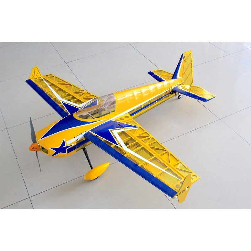 Laser 200 3D 48 Inch wingspan ARF 30E Transparent Yellow New 2025 by Seagull