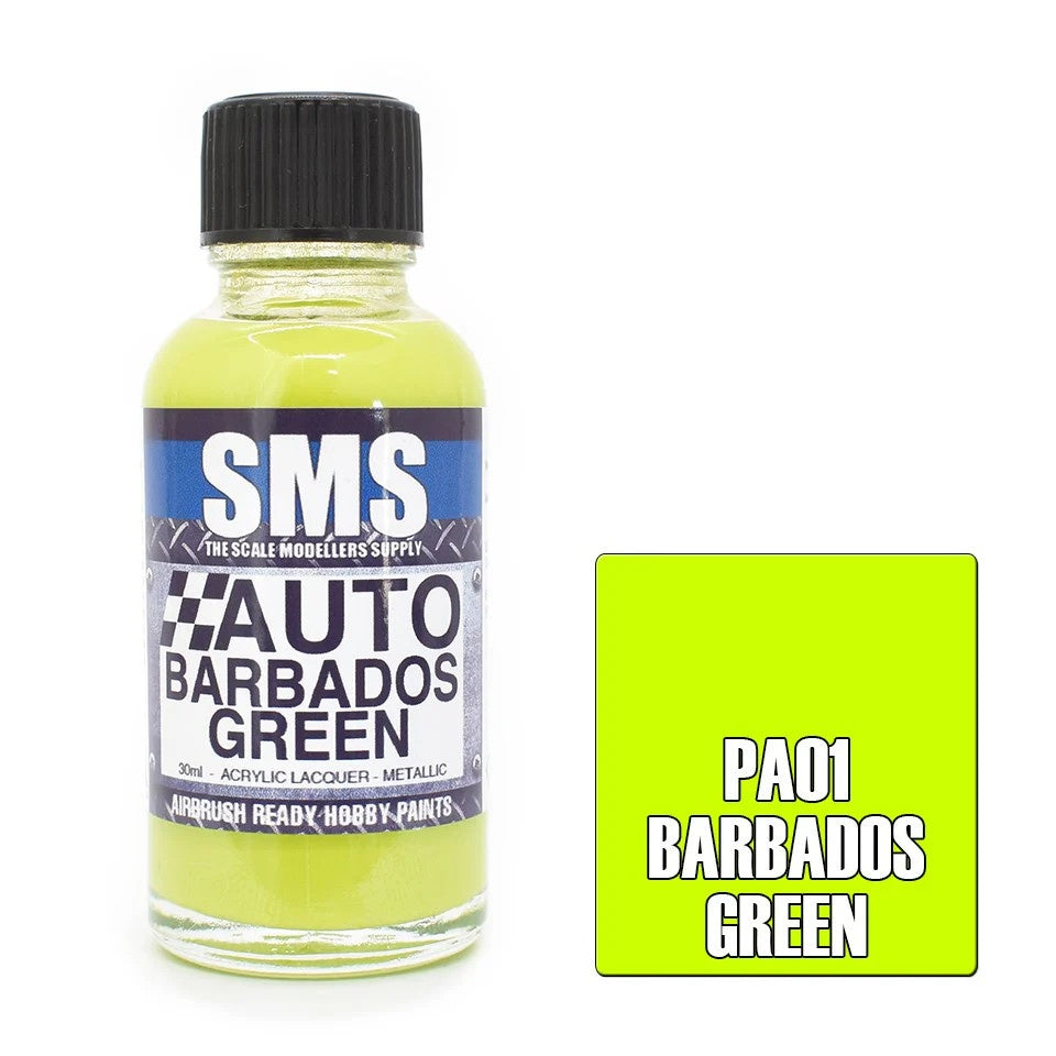 SMS # PA01 Auto Colour BARBADOS 30ml