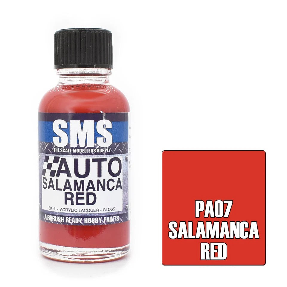 SMS # PA07 Auto Colour Salamanca Red 30ml