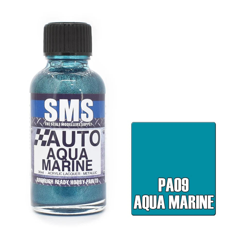 SMS # PA09 Auto Colour Aqua Marine 30ml