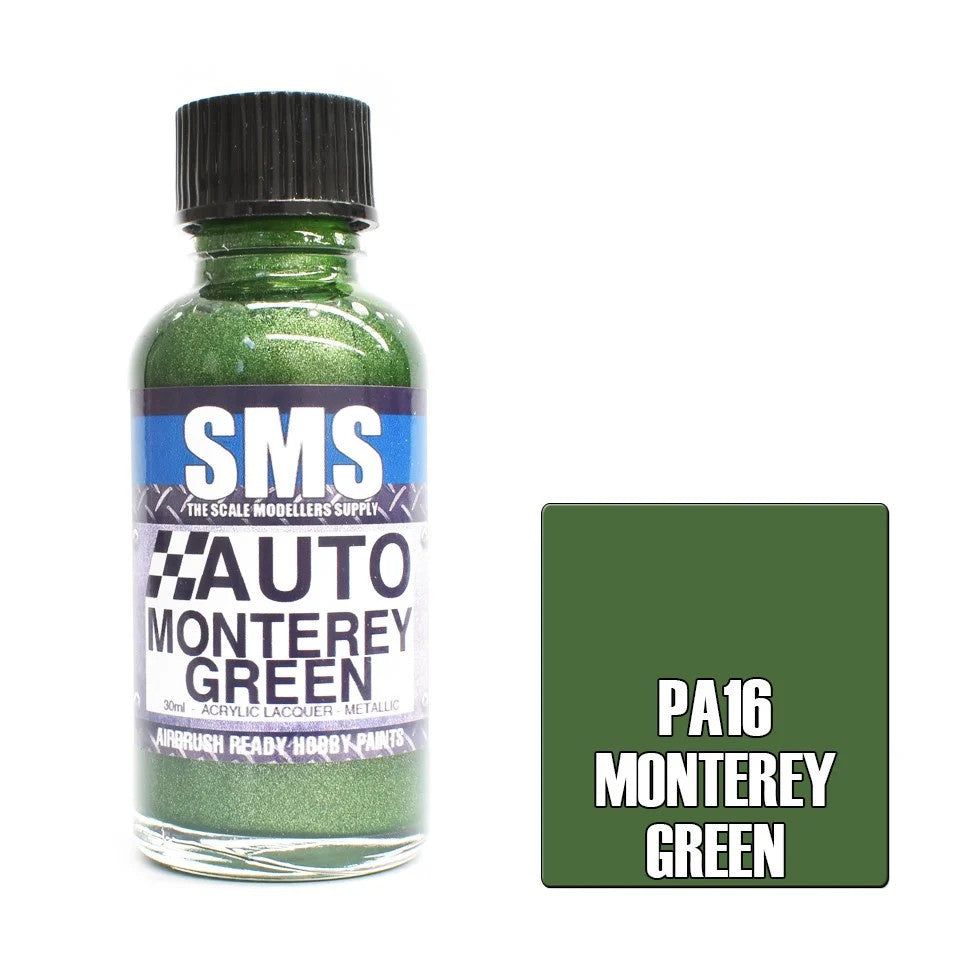 SMS # PA16 Auto Colour Monterey Green 30ml